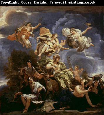 Luca  Giordano Allegory of Prudence